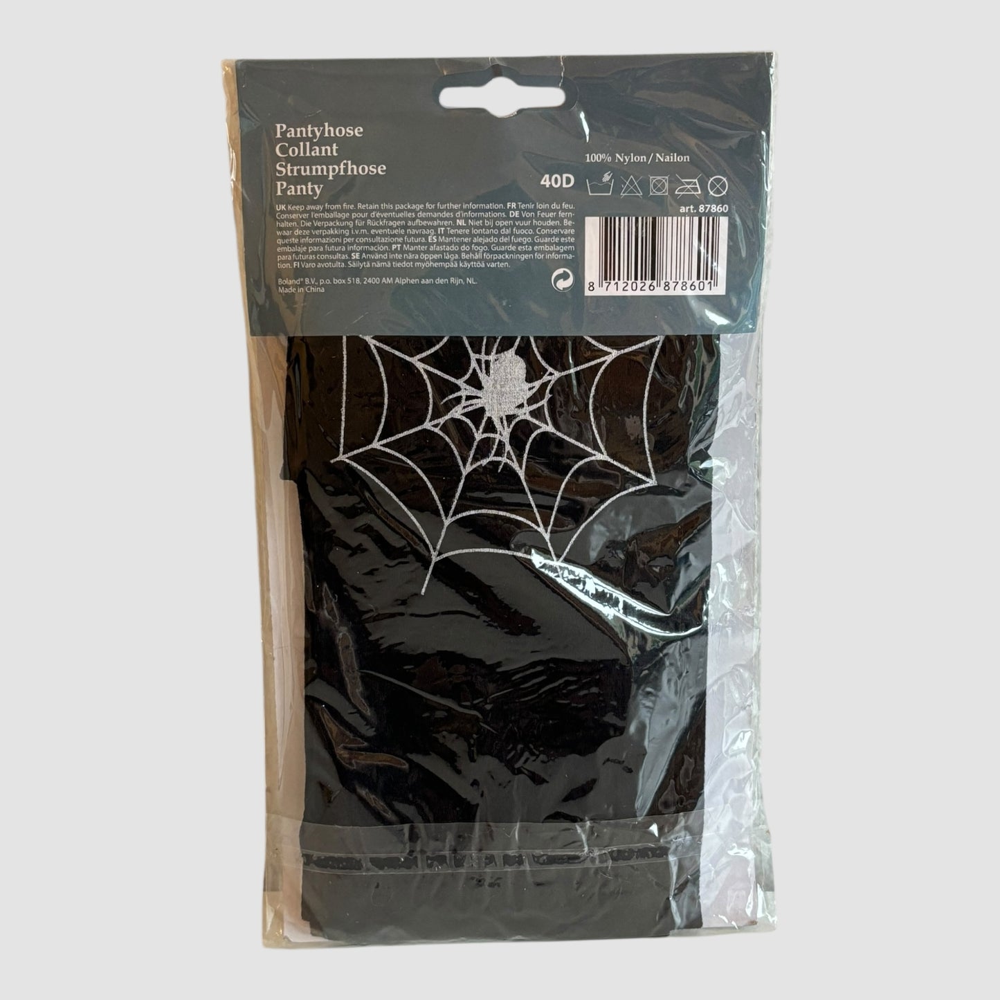 Meias com desenhos de teia Boland Novas