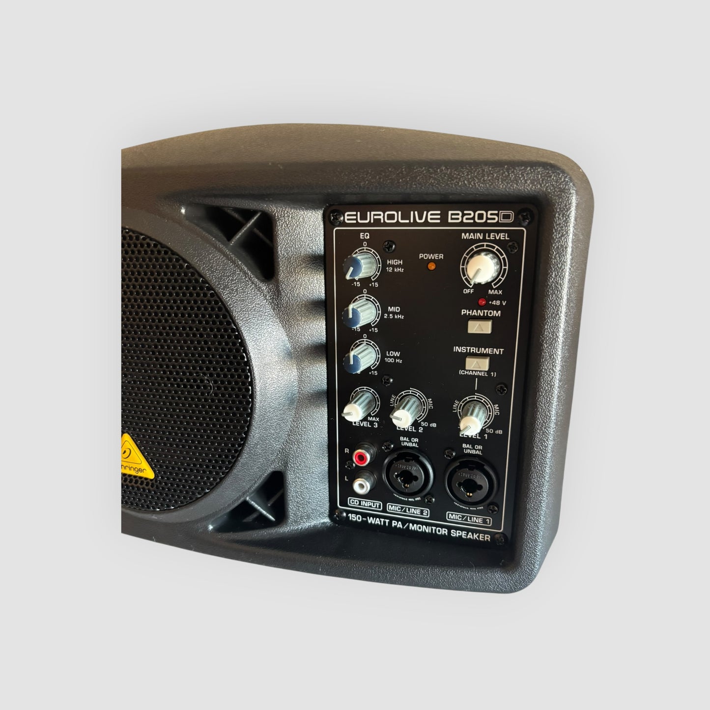 Coluna Monitor Behringer Eurolive B205D 150W PA Speaker
