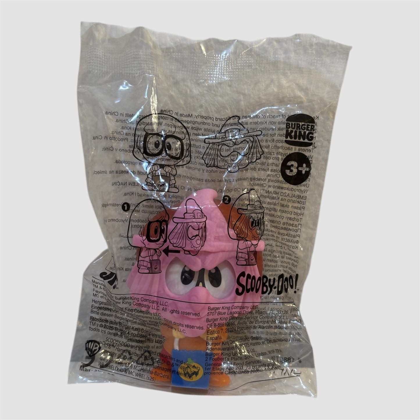 Brinquedo Scooby-Doo Burger King – Novo selado