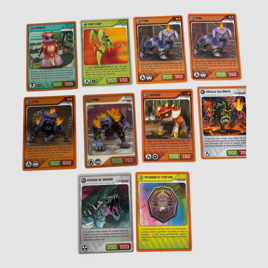 10 Cartas InviZimals Panini