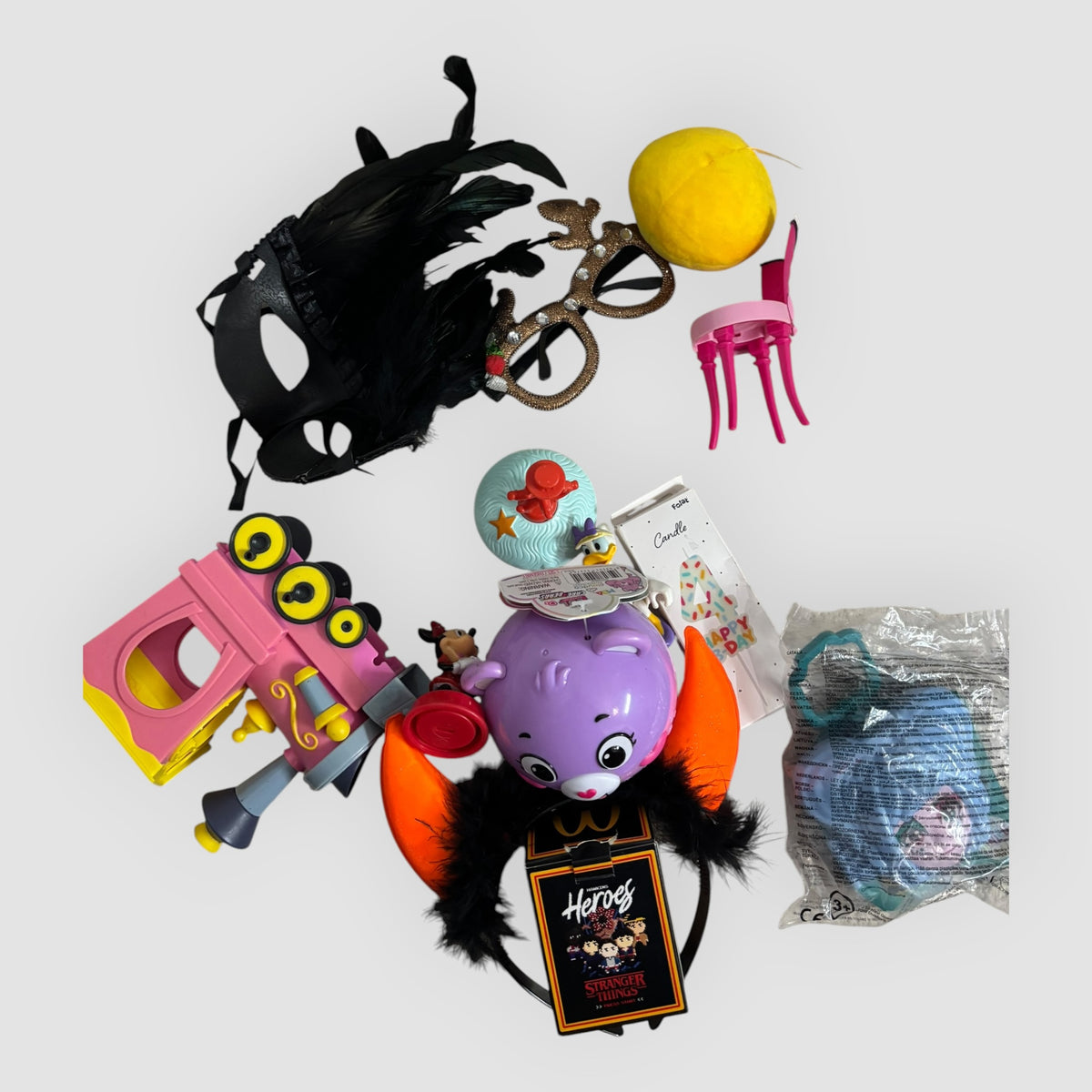 Lote +17 Brinquedos Menina – Disney, Bonecas, Jogos e Acessórios