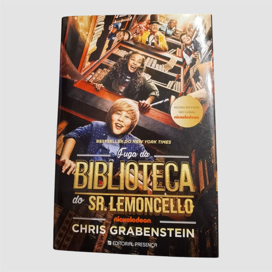 Livro Fuga da Biblioteca do Sr. Lemoncello