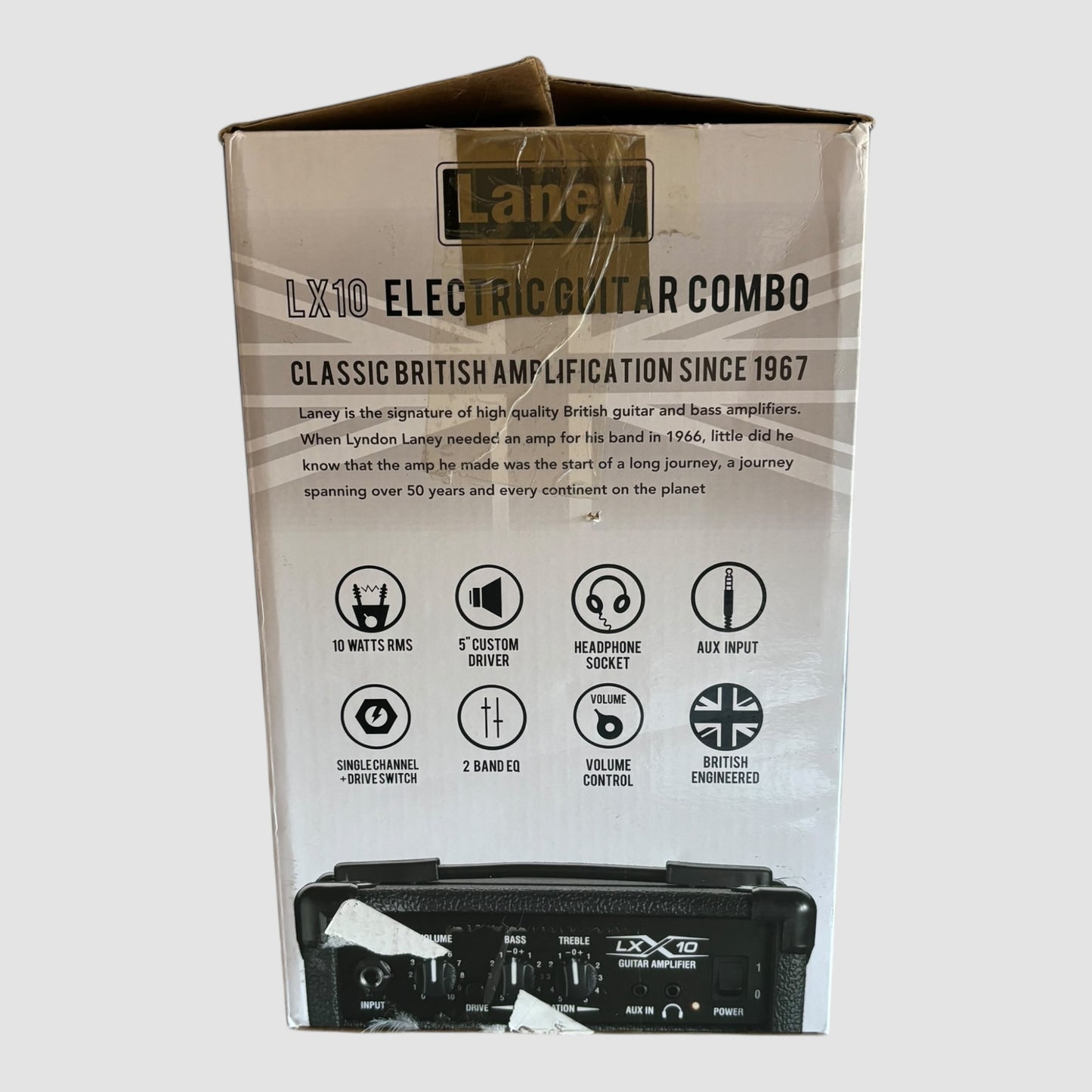 Laney LX10 Electric Guitar Combo Amplificador 10 W Novo