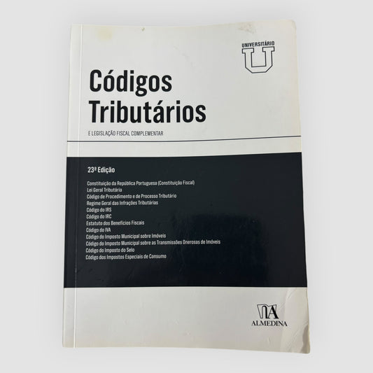 Códigos Tributários e Legislação Fiscal Complementar – 23.ª Edição – Almedina