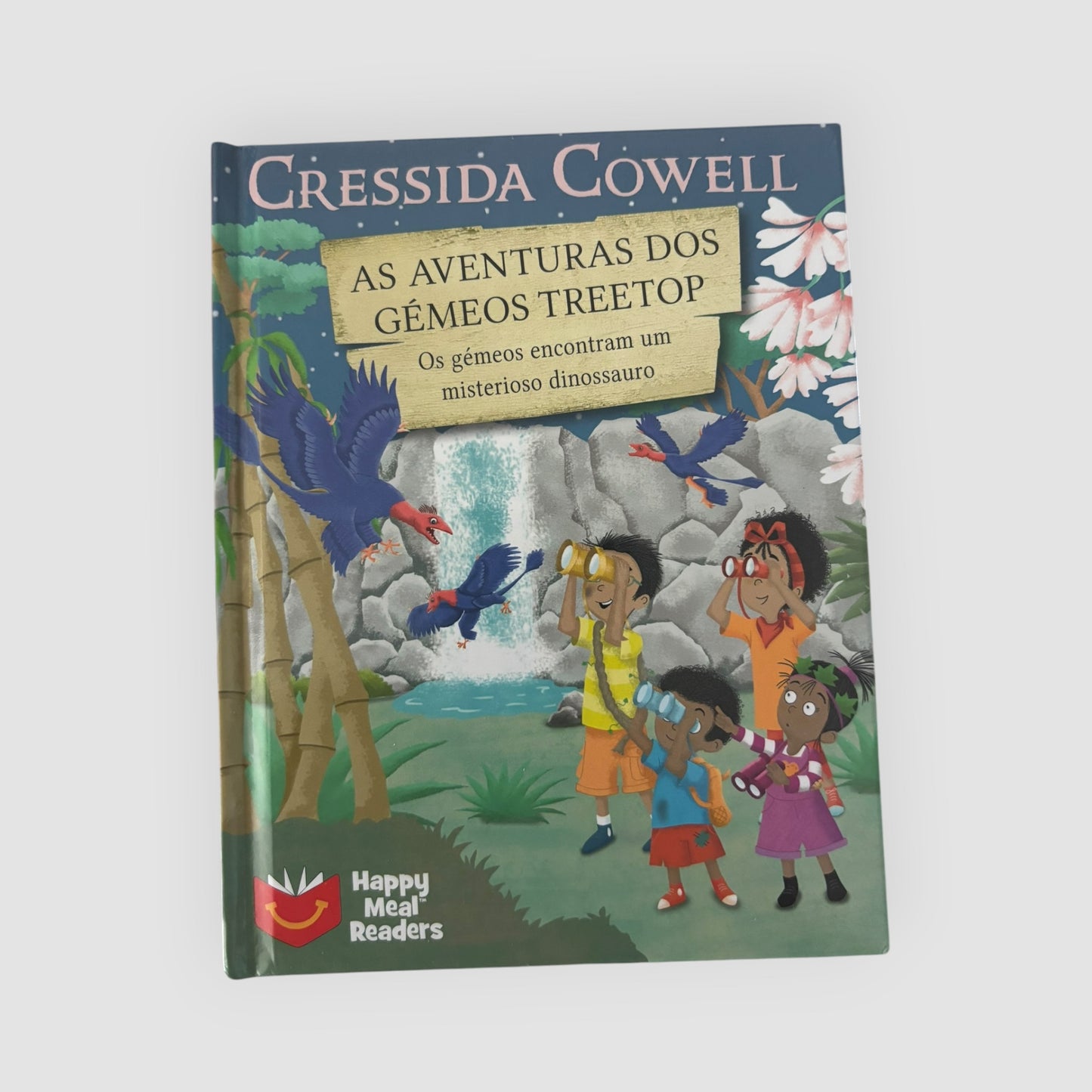 Cressida Cowell – As Aventuras dos Gémeos Treetop: Os Gémeos Encontram um Misterioso Dinossauro 📚🦖🍔