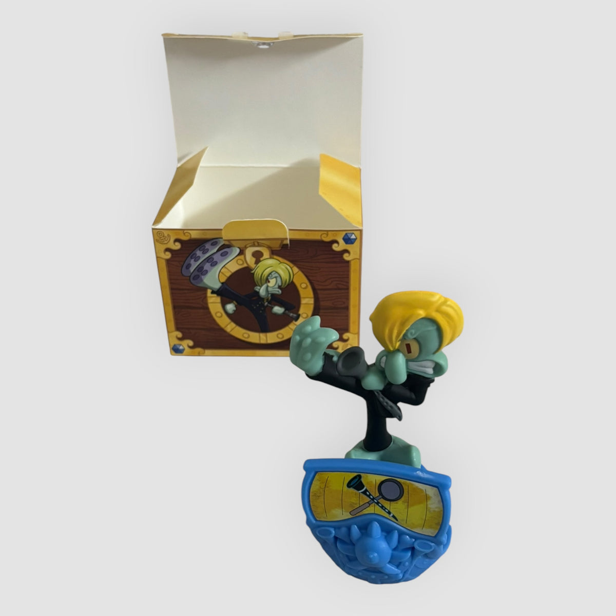 Figura SpongeBob x One Piece – Lula Molusco – McDonald’s – Novo