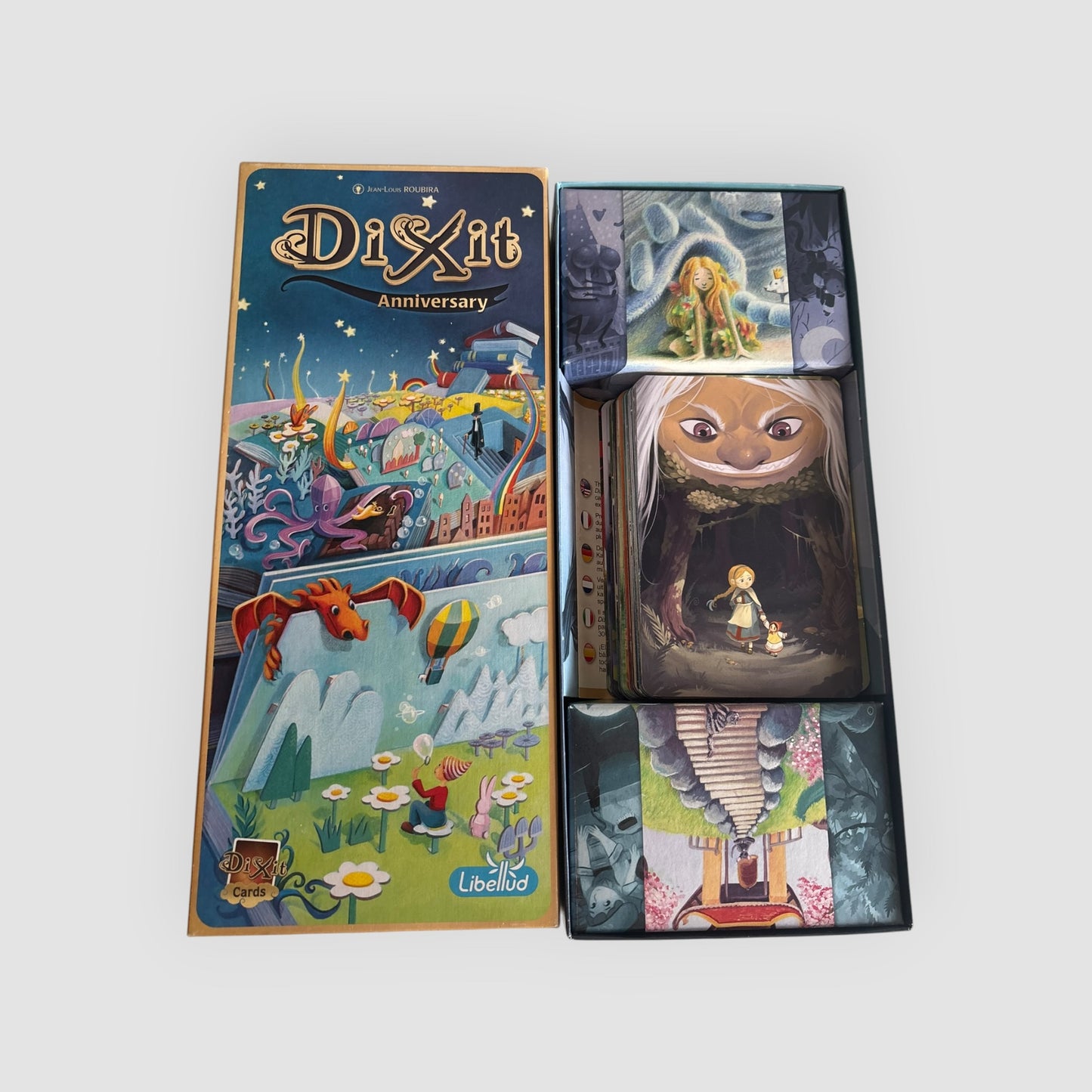 Dixit Anniversary Expansão Oficial | 84 Cartas Ilustradas | Completo | Como Novo