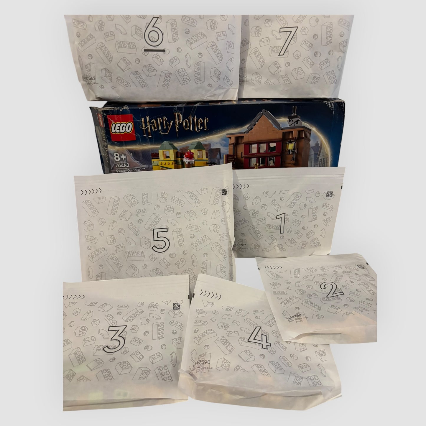 LEGO Harry Potter 76452 Equipamentos de Qualidade para Quidditch e Gelataria – Novo Completo