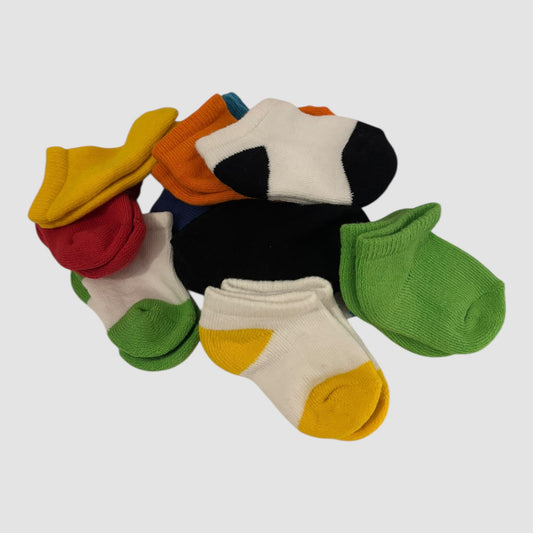 Pack 13 Pares de Meias acolchoadas Criança Amazon Essentials 2-3 Anos Multicolor