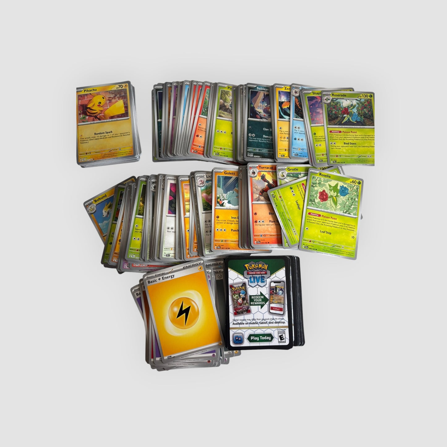 Pokémon Temporal Forces - Lote 263 Cartas