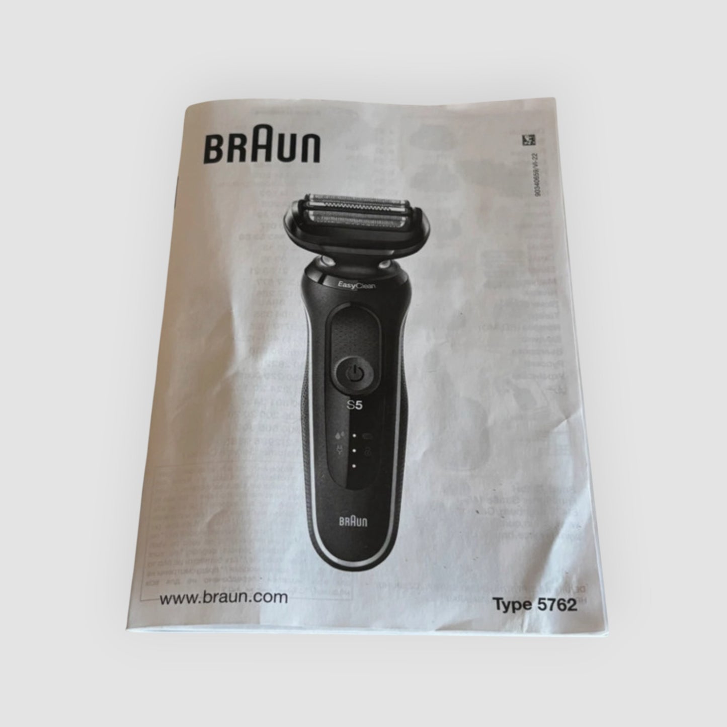 Máquina de Barbear Braun Series 5 51-B1000s