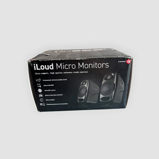 IK Multimedia iLoud Micro Monitors – Colunas de Estúdio Ativas