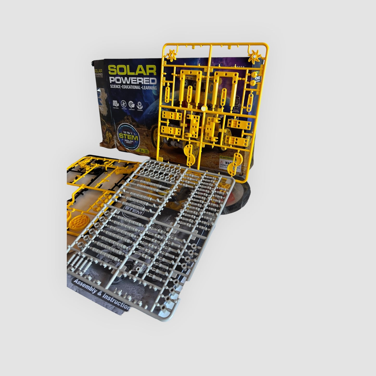 Kit Robô Solar STEM 12 em 1 | Peças Soltas