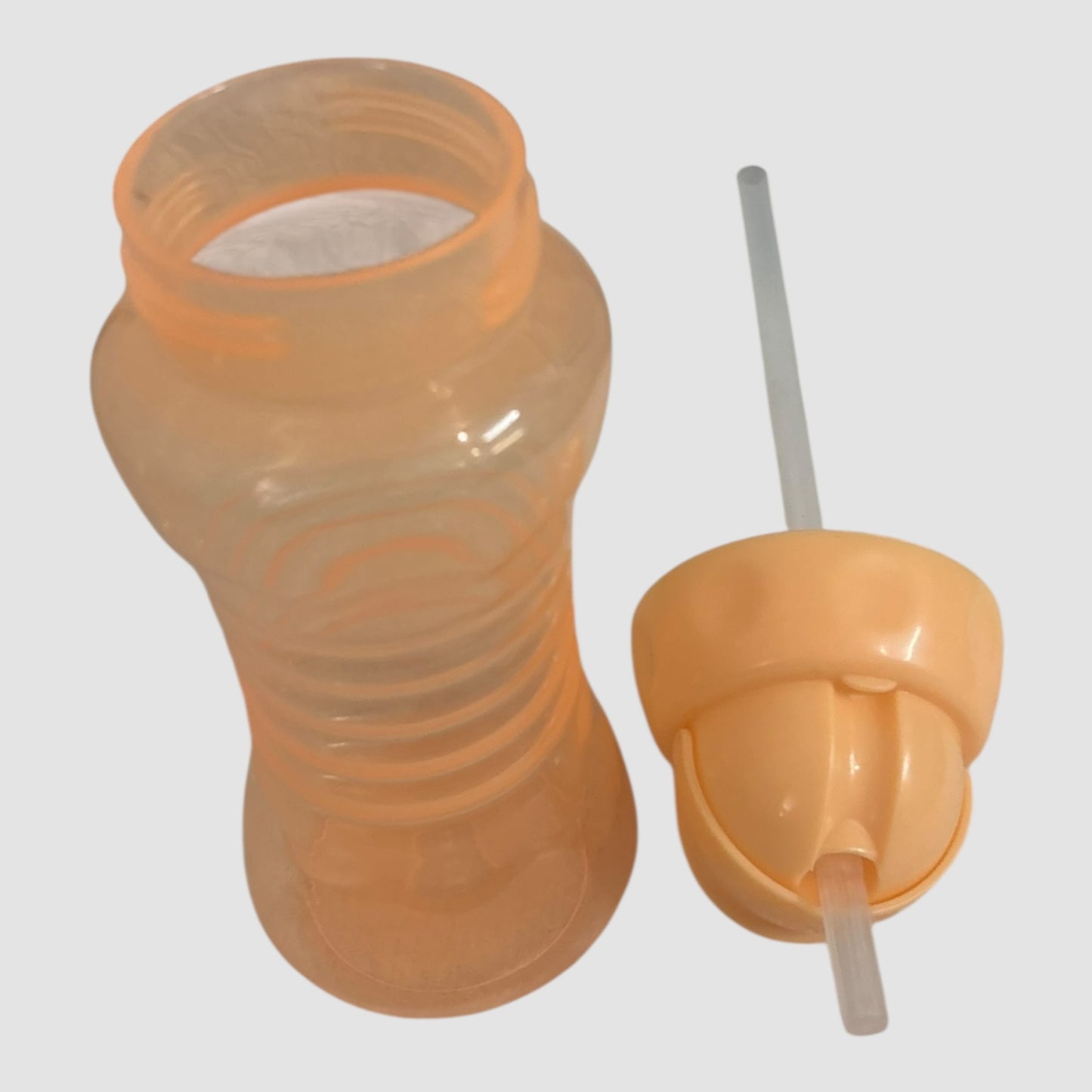 Garrafa de água infantil 300 ml com palhinha