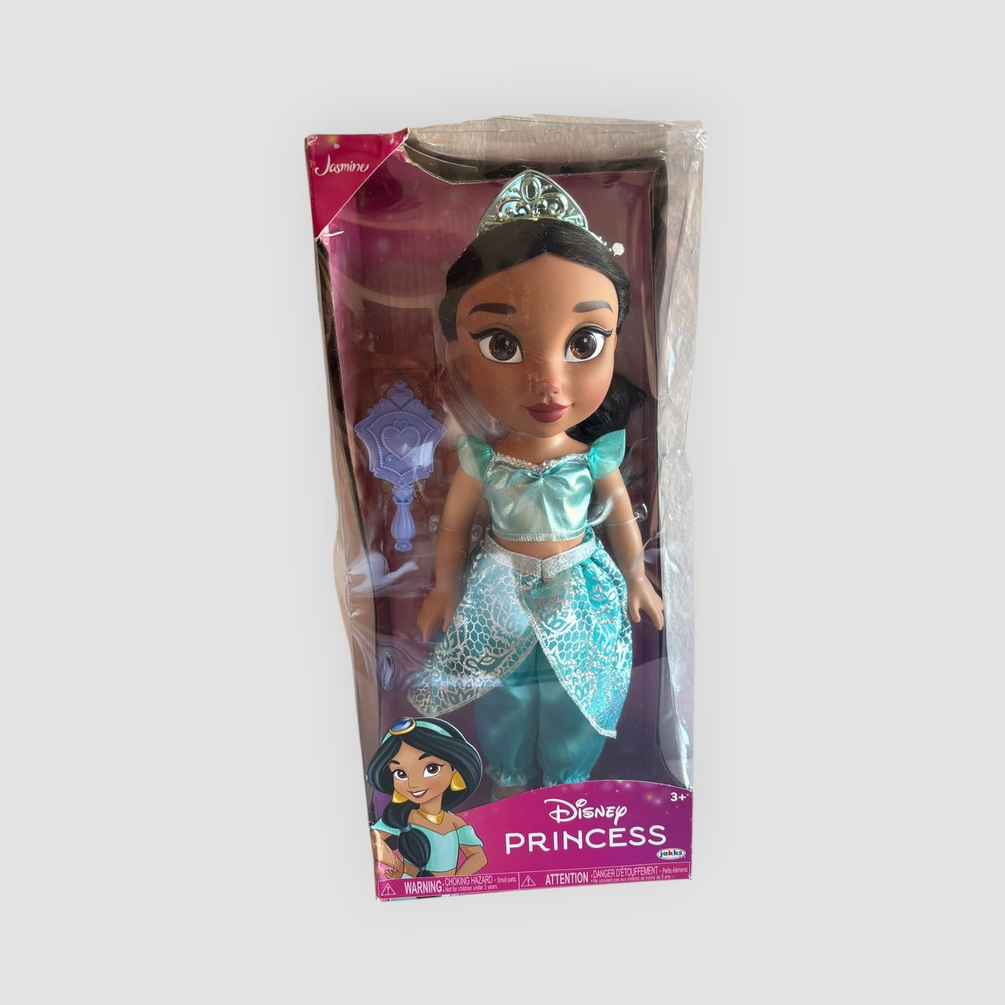 Disney Princess Jasmine 38cm | Boneca Grande com Acessórios | Nova