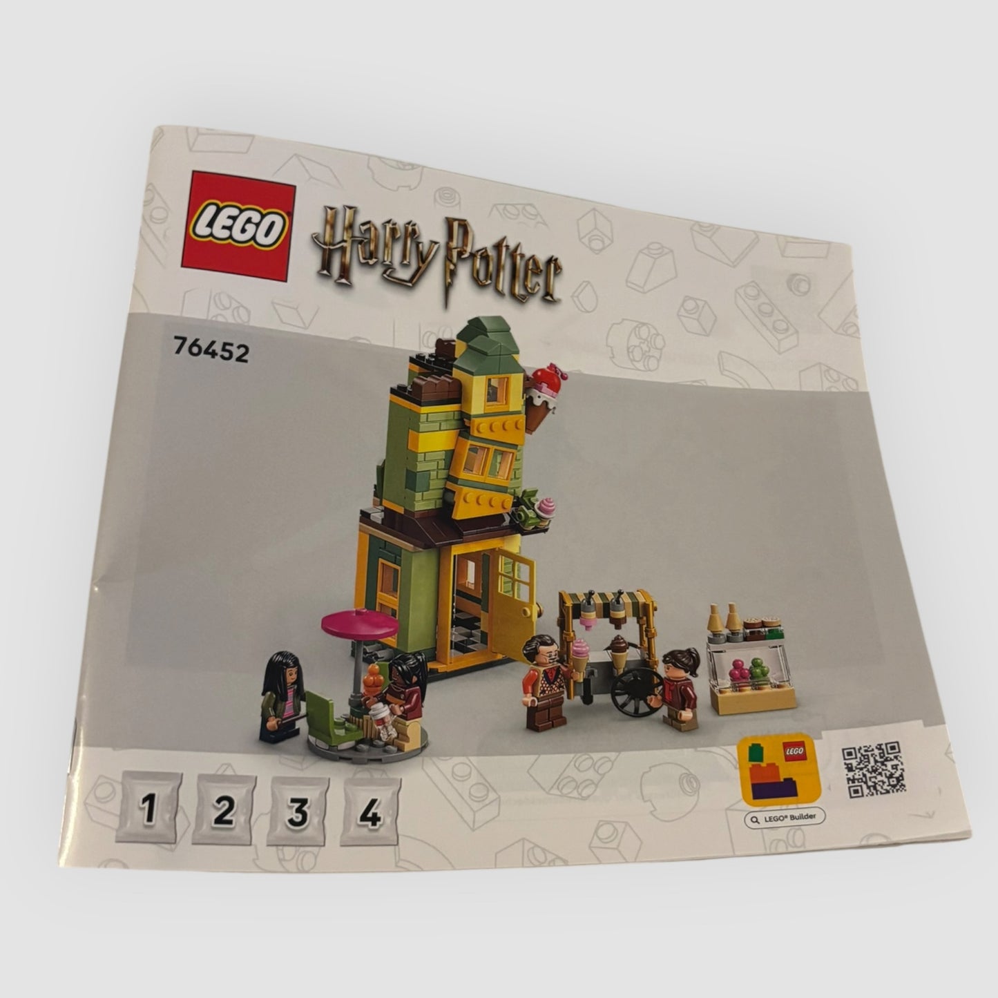 LEGO Harry Potter 76452 Equipamentos de Qualidade para Quidditch e Gelataria – Novo Completo