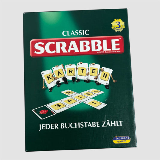 Jogo cartas clássico Scrabble