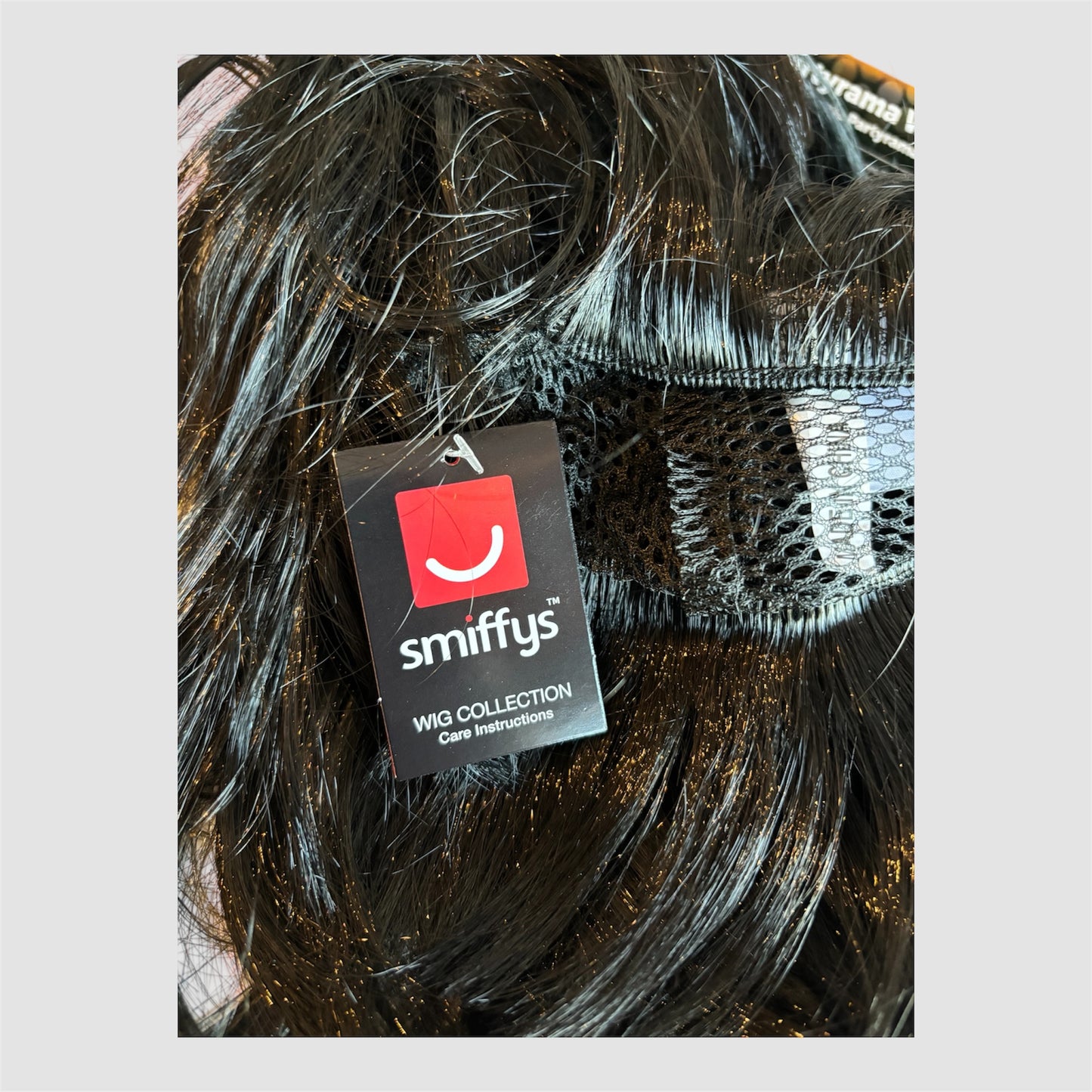 Peruca Partyrama Preto Smiffya Nova