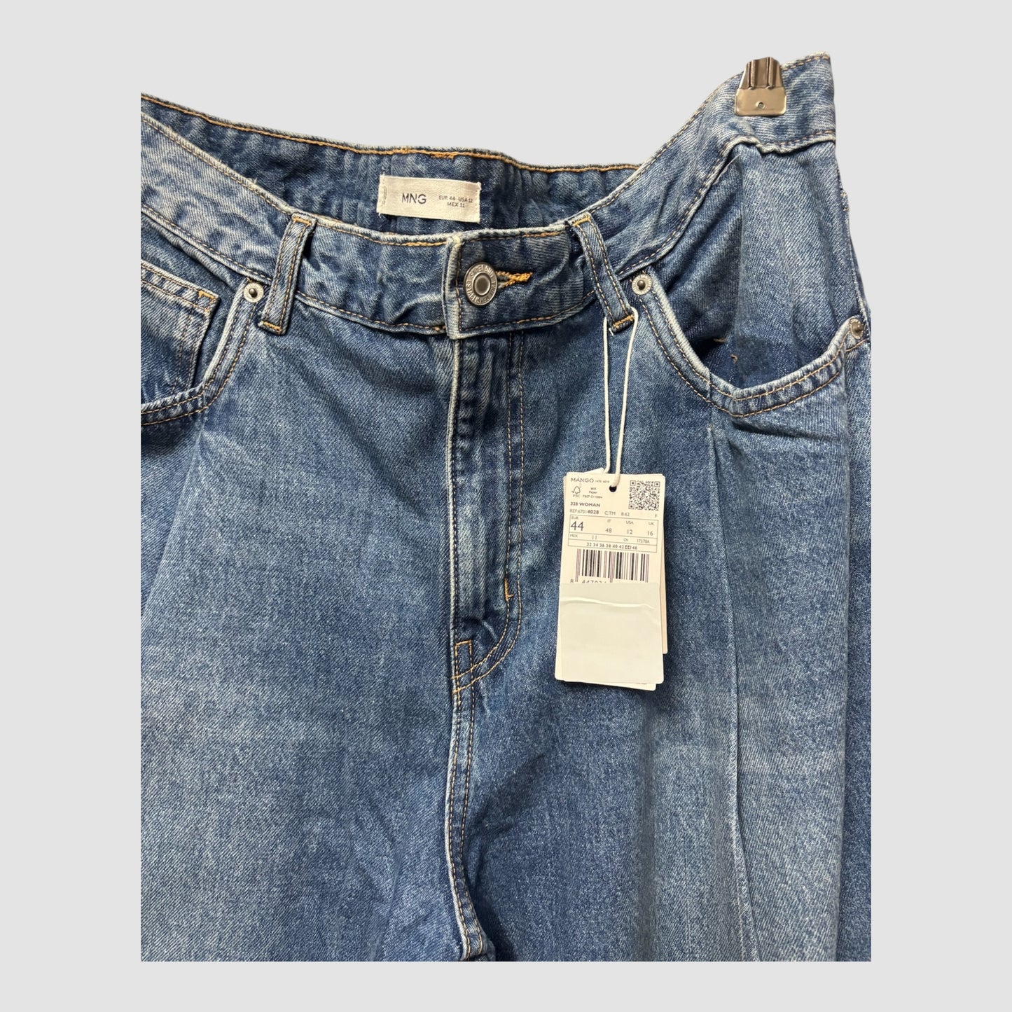 Jeans Straight Bell Mango Tamanho 44 Novas