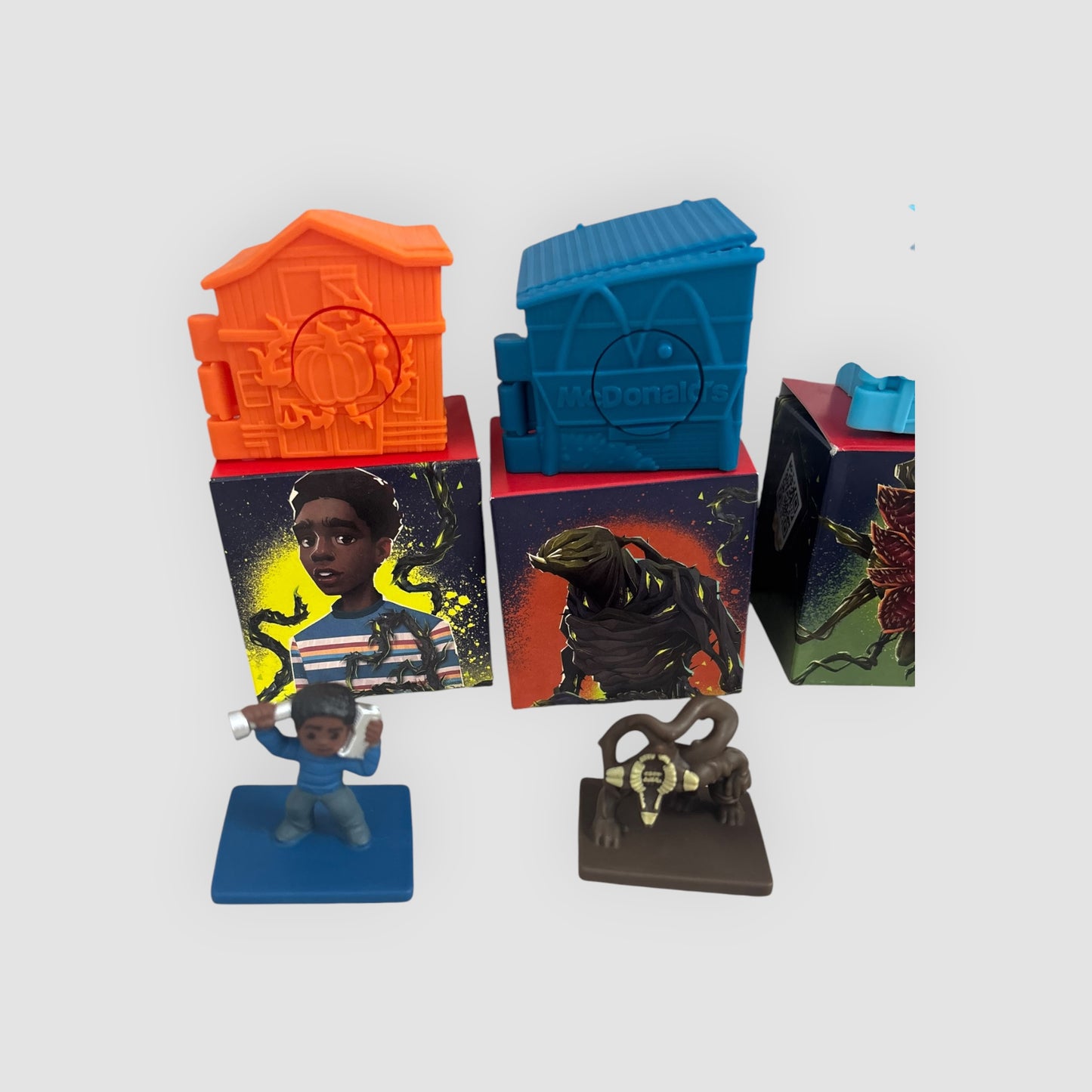 McDonald’s Stranger Things | Lote 4 Figuras + Caixas Surpresa