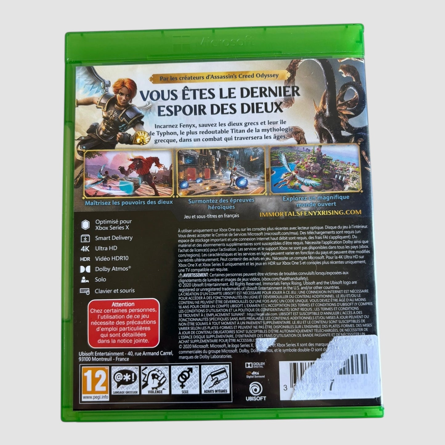 Jogo Xbox Immortals Fenyx Rising