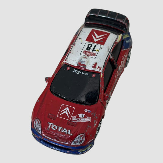 Carro miniatura Majorette Citroën Xsara WRC Rally Total