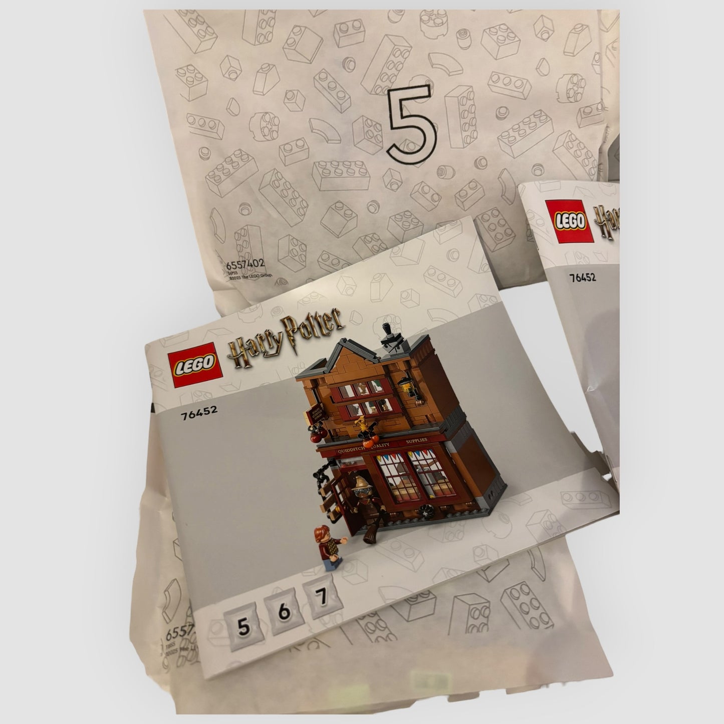 LEGO Harry Potter 76452 Equipamentos de Qualidade para Quidditch e Gelataria – Novo Completo