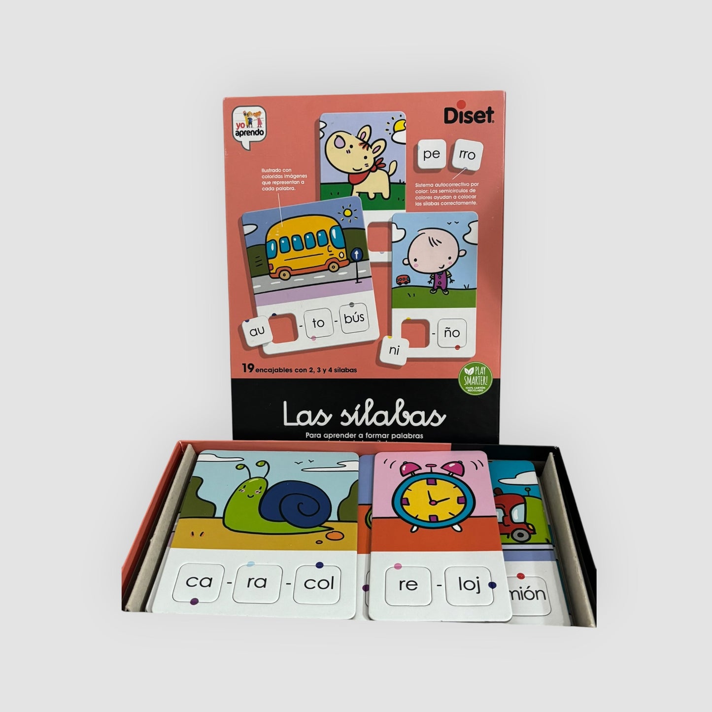 Diset Las Sílabas (Espanhol) | Jogo Educativo Completo | Muito Bom Estado