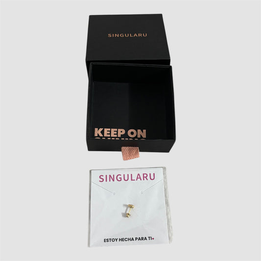 Brinco coração Singularu