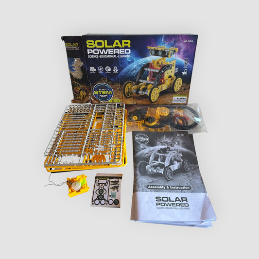 Kit Robô Solar STEM 12 em 1 | Peças Soltas