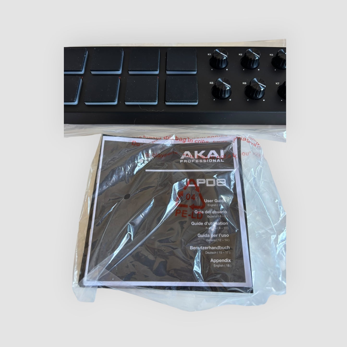 Akai Professional LPD8 Controlador midi usb | 8 Pads e 8 Knobs
