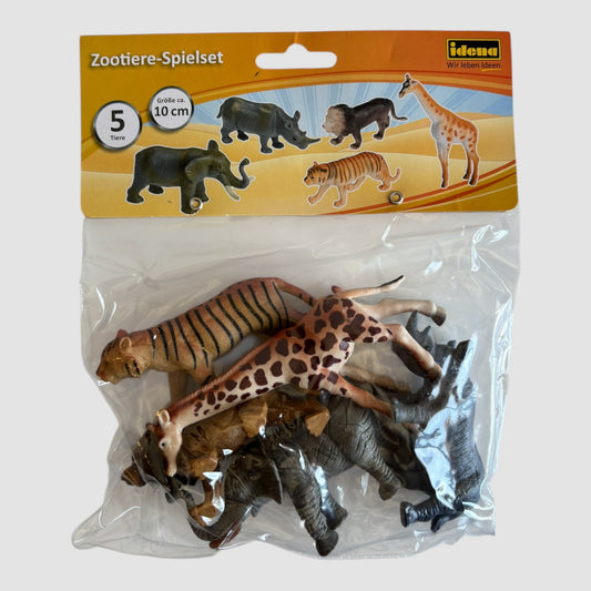 5 Figuras animais Zoológico Idena Novo