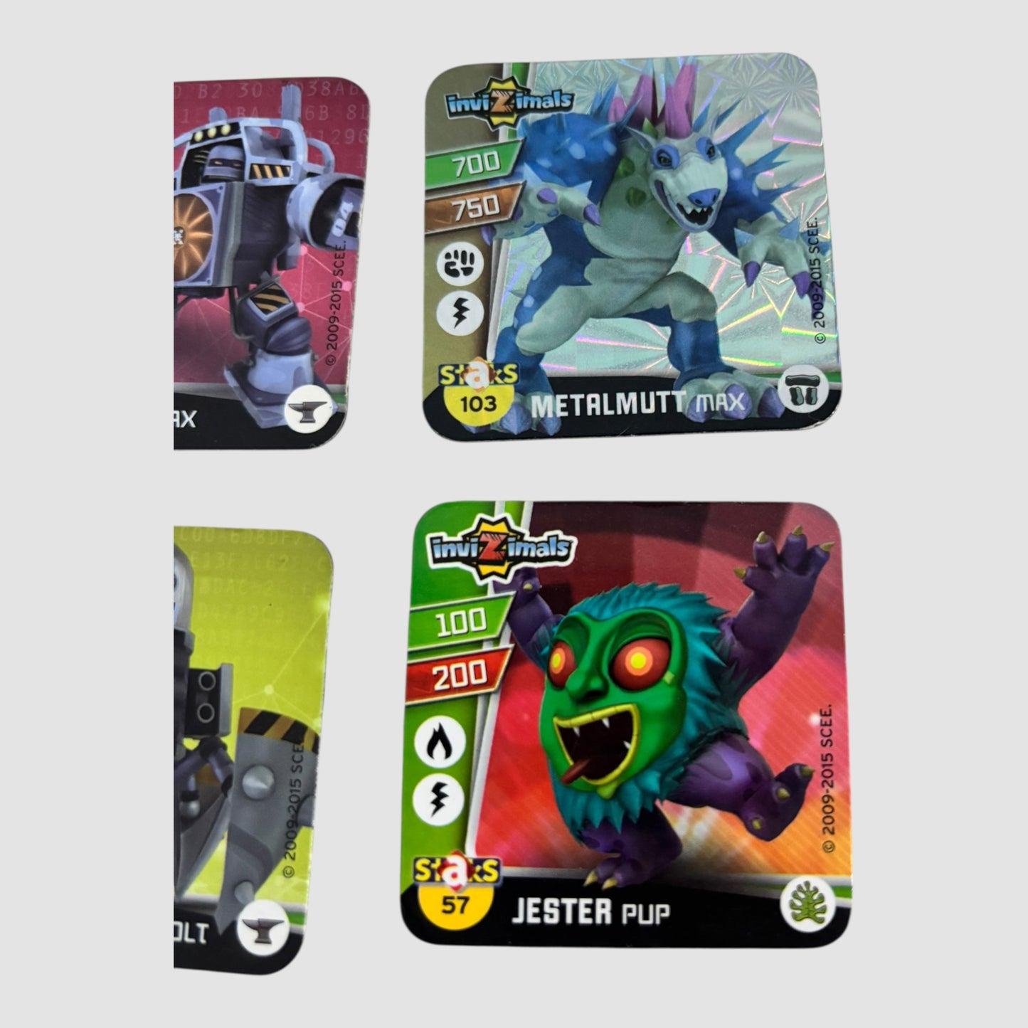4 imans Invizimals