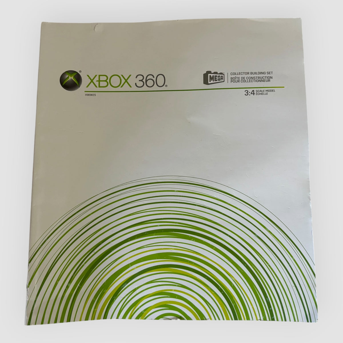 Manual de Instruções de Construção Xbox 360 – MEGA Mattel