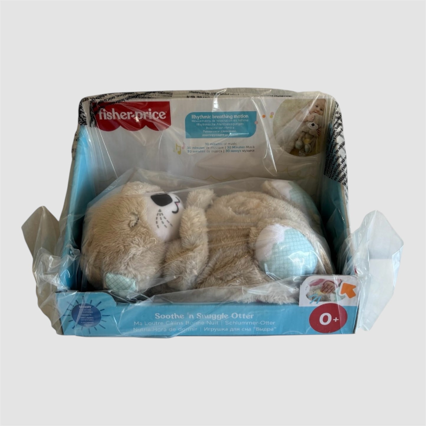 Fisher Price - Peluche Lontra Hora de Dormir Novo