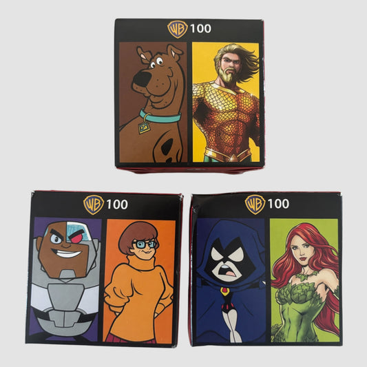 Warner Bros 100 McDonald’s – Mini Caixas Surpresa Colecionáveis DC & Scooby-Doo 🎬🦸🍔
