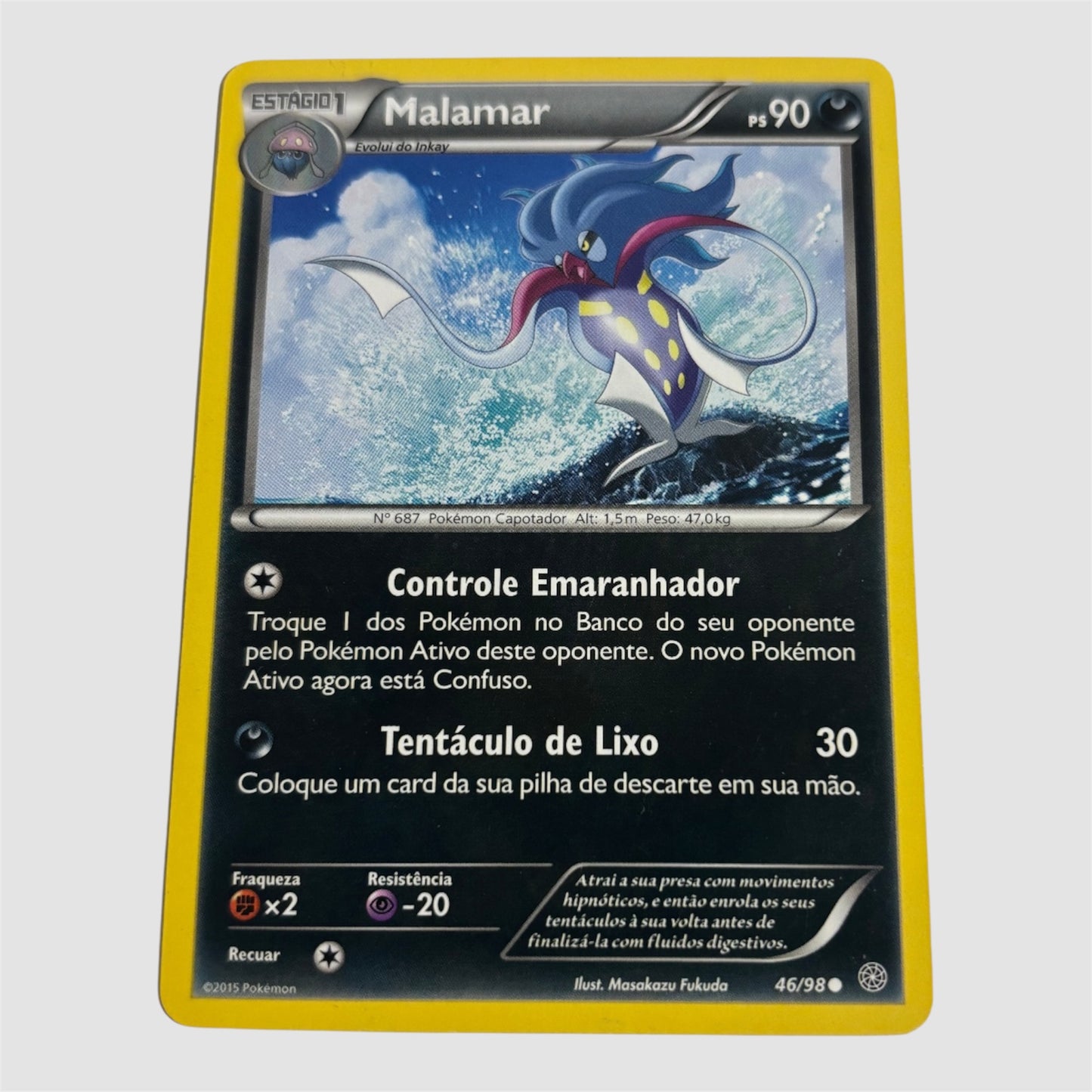 Card Pokémon Malamar (AOR 46)