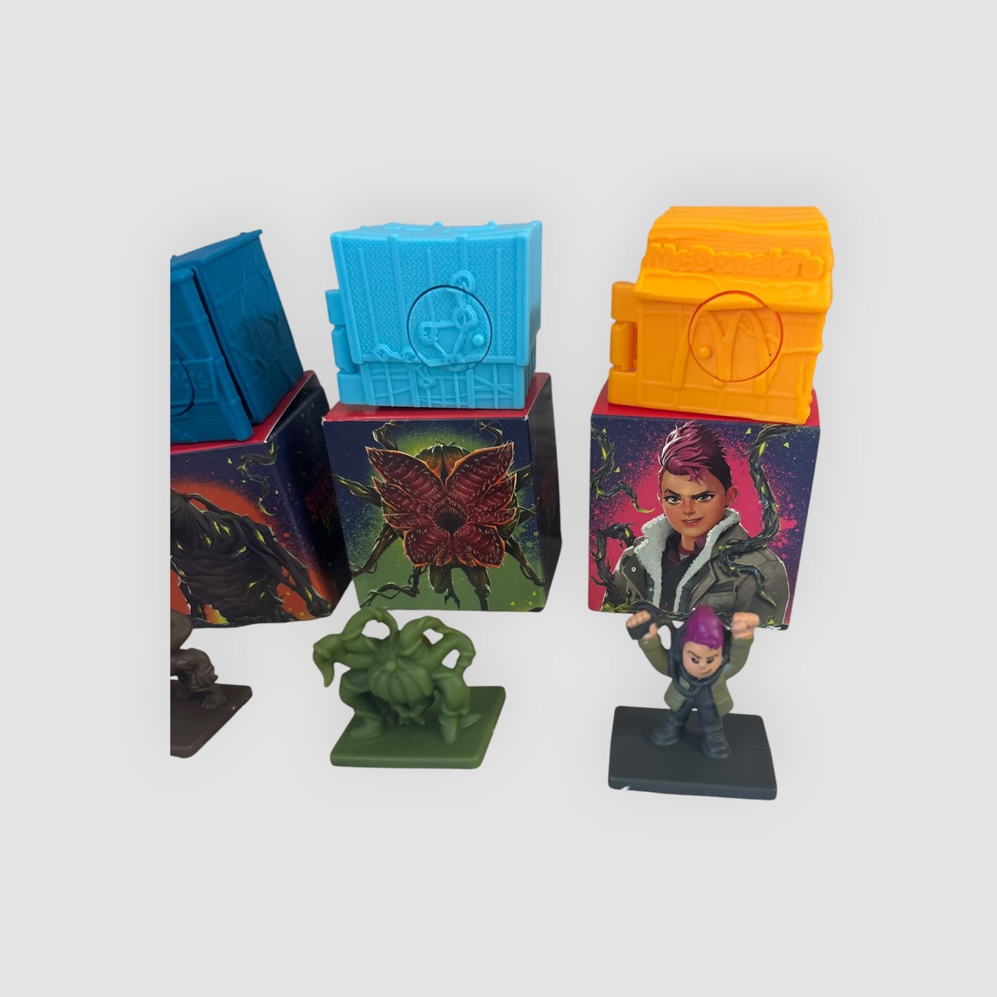 McDonald’s Stranger Things | Lote 4 Figuras + Caixas Surpresa
