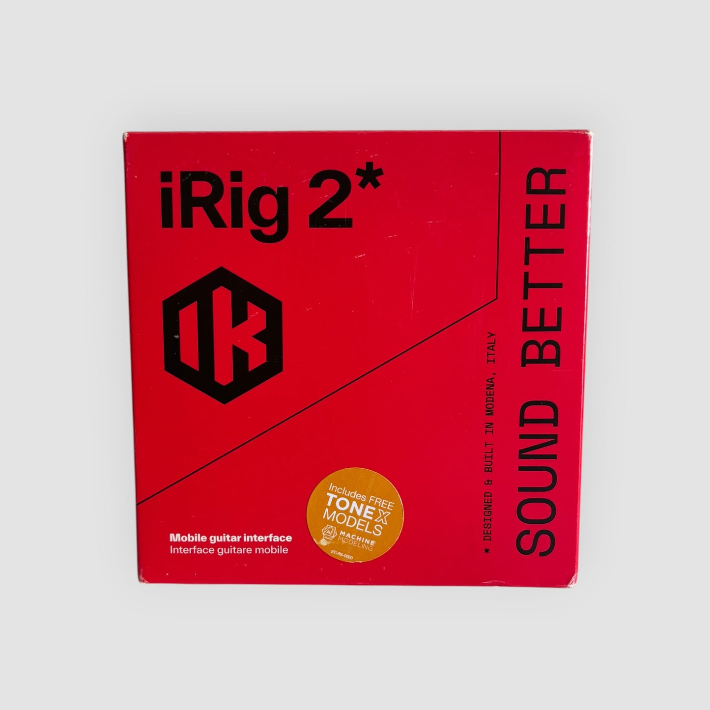 IK Multimedia iRig 2 Interface de Guitarra para Smartphone, Tablet e PC