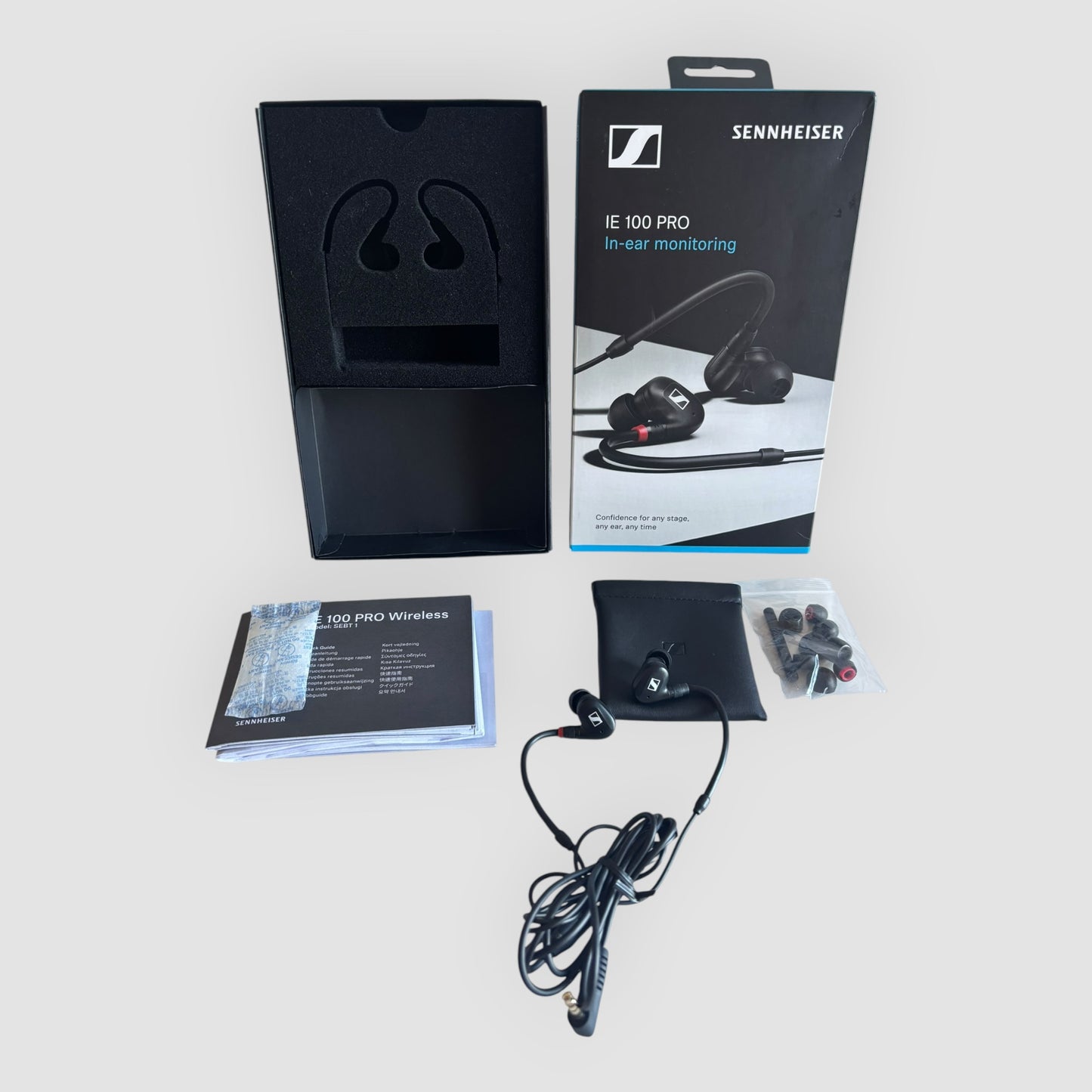 Sennheiser IE 100 PRO – Auscultadores In-Ear de Monitorização  Novos
