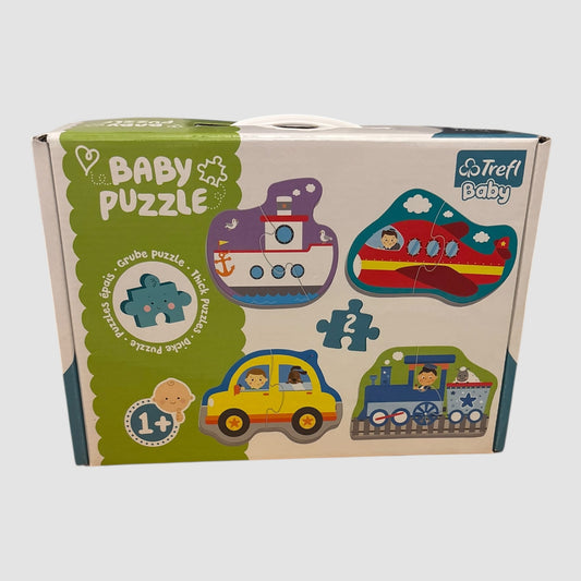 Trefl Baby Puzzle Veículos 4 em 1 1+