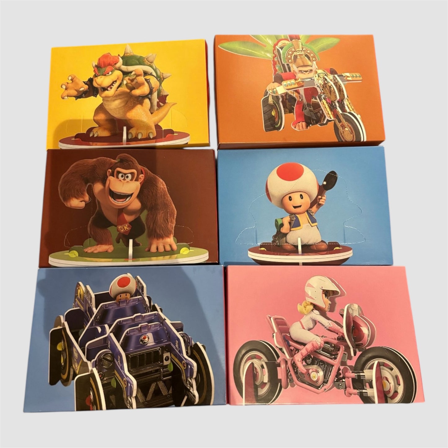 6 Brinquedos Nintendo McDonalds