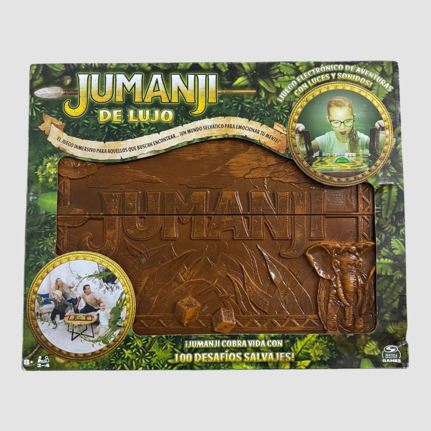 Jumanji Deluxe jogo de mesa eletrónico com luz e som