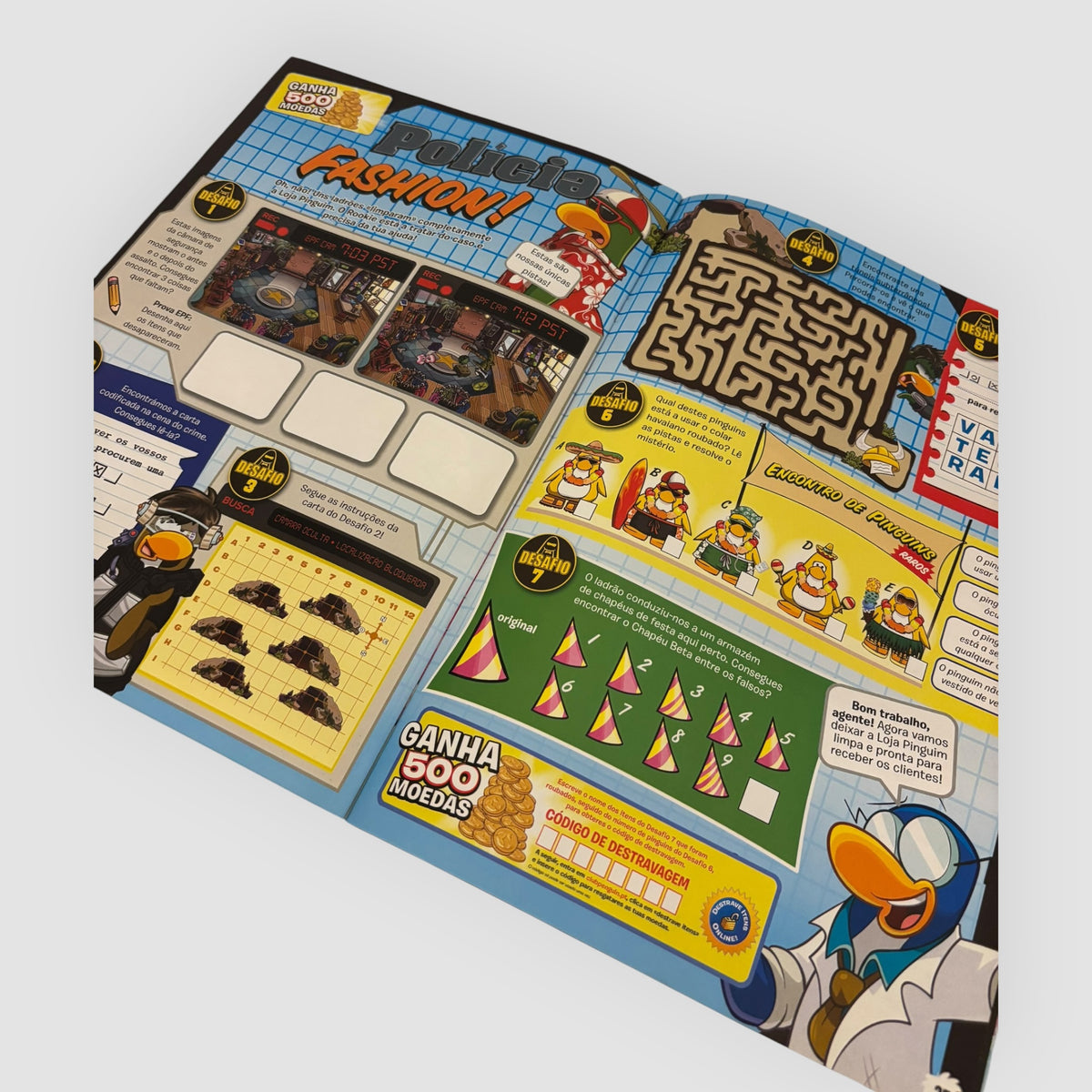 Revista Oficial Disney Club Penguin Nº 4 – Panini – Português