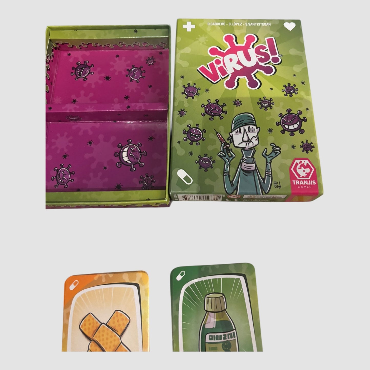 Jogo Vírus! Cartas Soltas para Substituição | Peças Originais