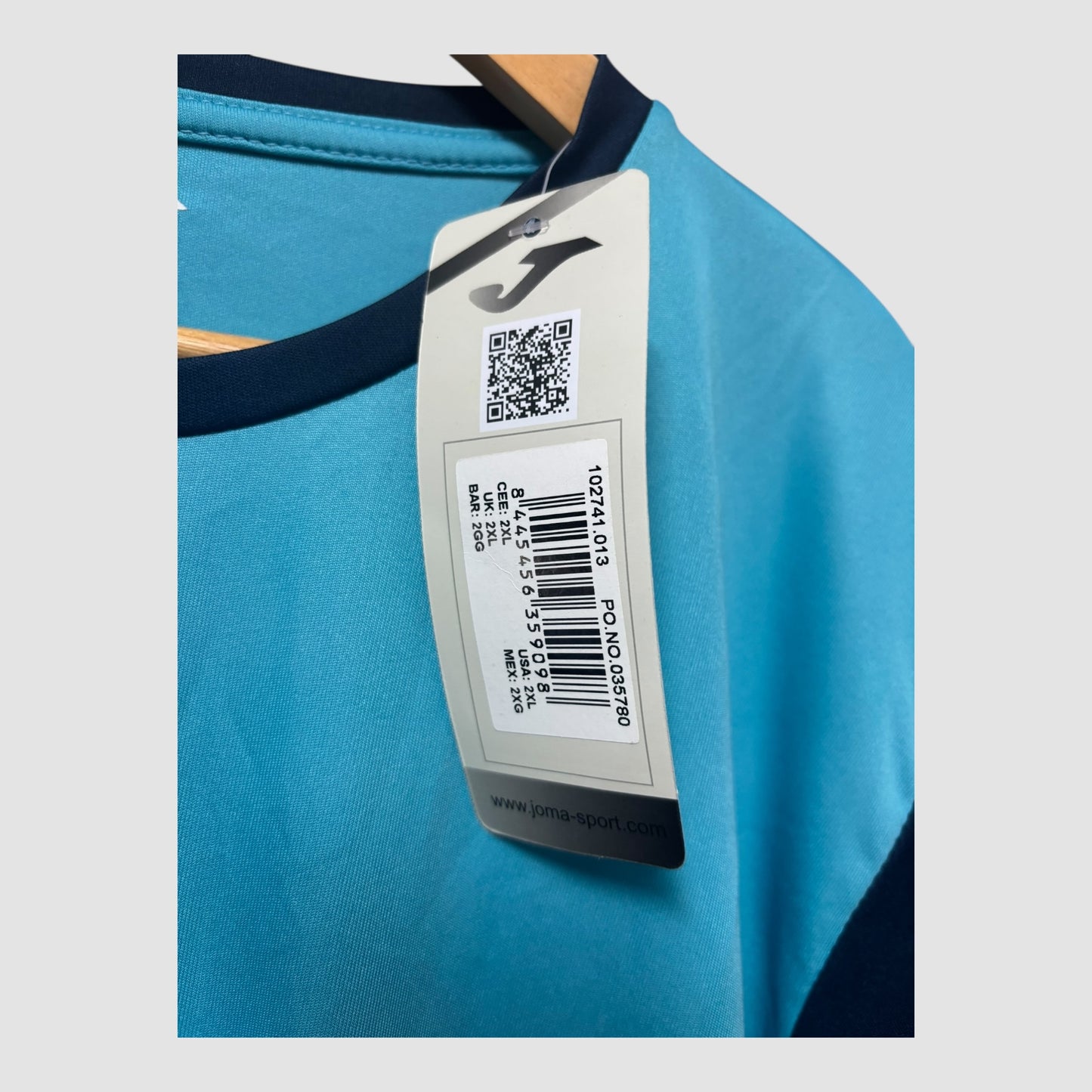 T-shirt Desporto Homem Joma tamanho XXL Nova
