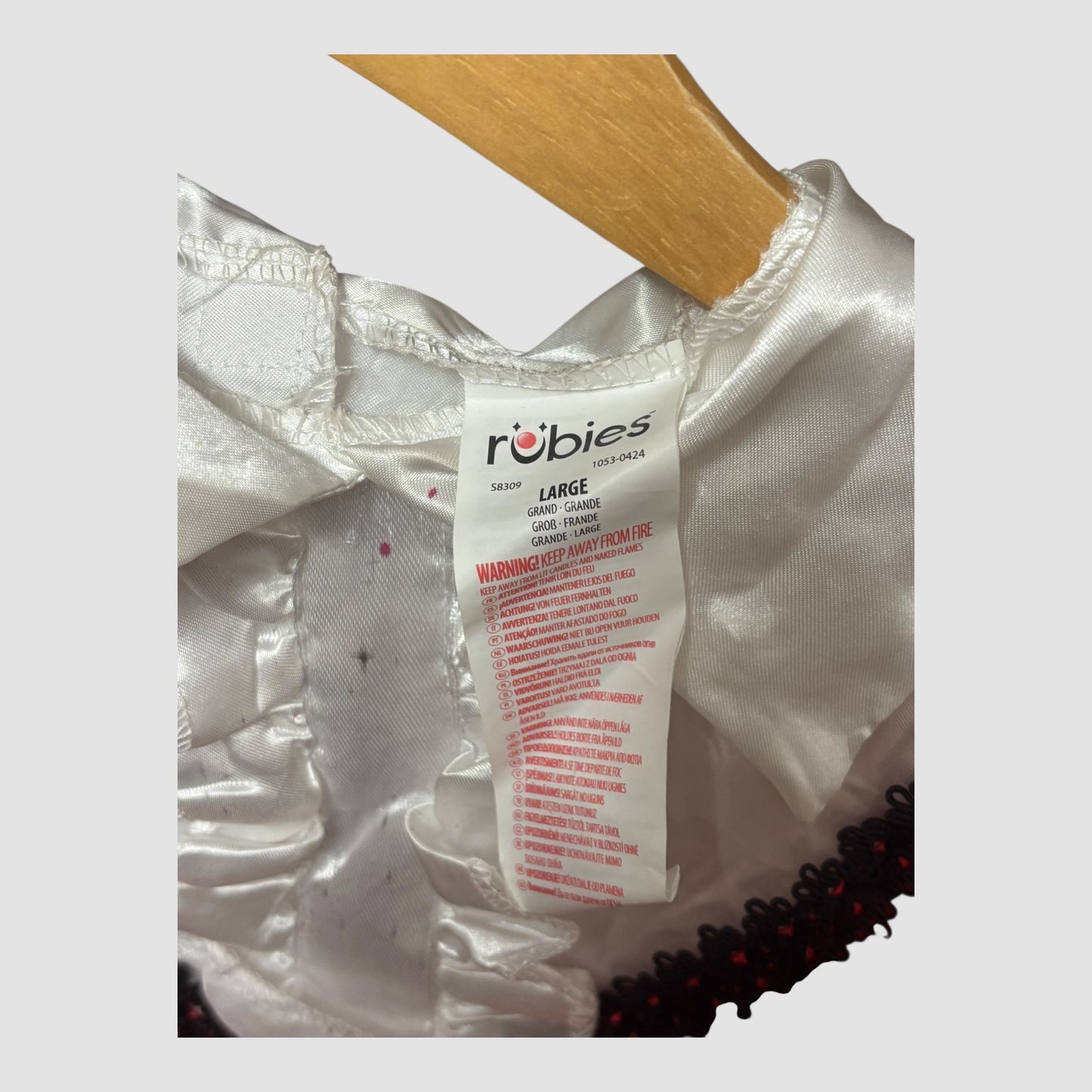 Disfarce Conde Drácula 8/10 anos Rubies