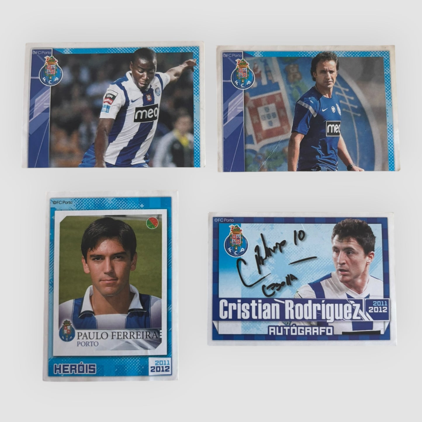 Lote 4 Cromos FC Porto 2011/2012 Panini