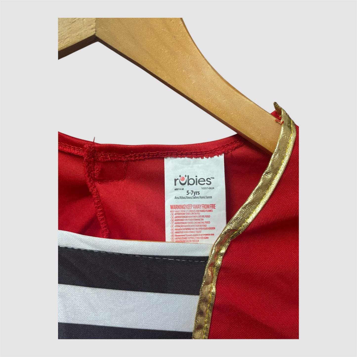 Disfarce Pirata menina 5-7 anos Rubies