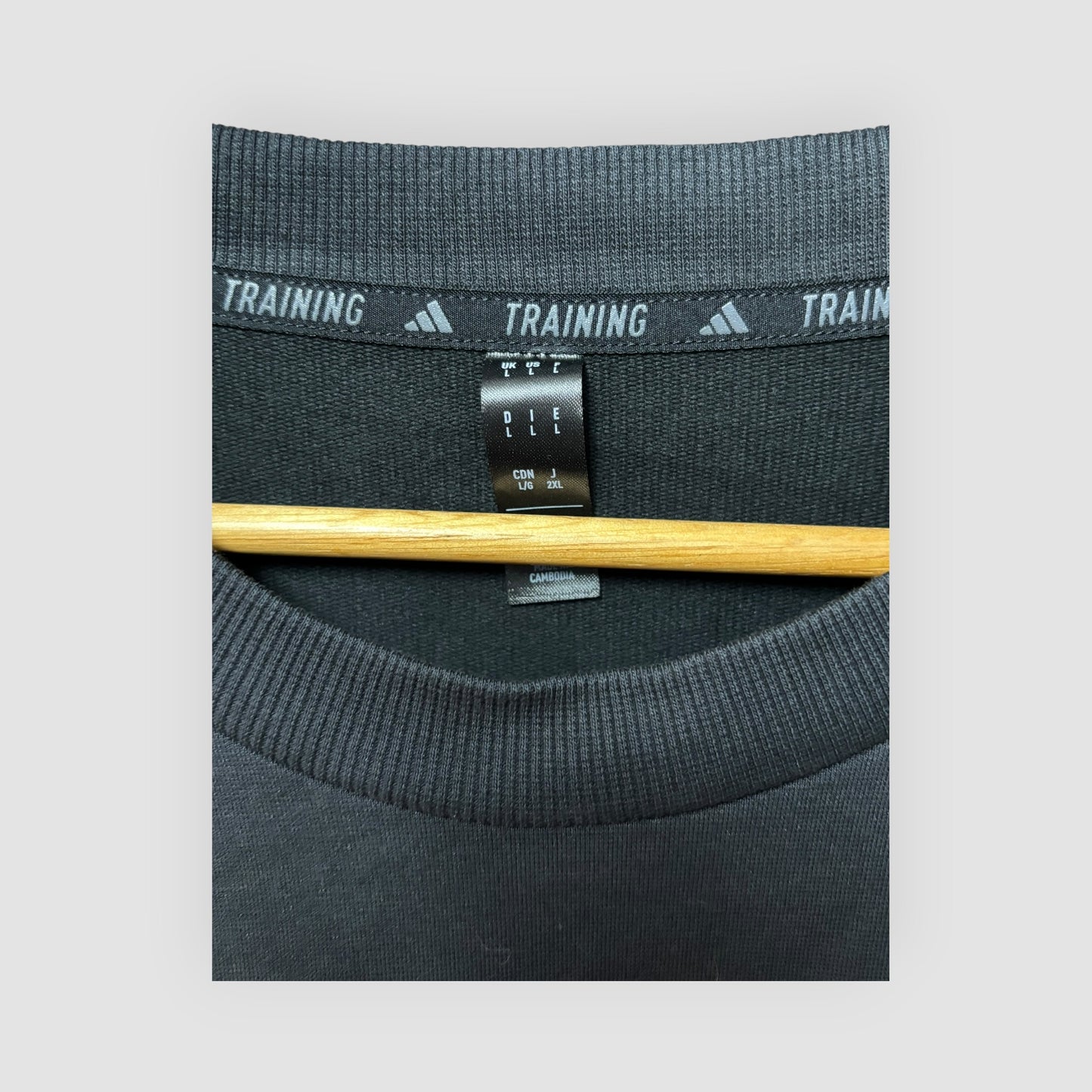 Sweat Adidas Yoga Club Training Preta Homem Tamanho L Nova com Etiqueta